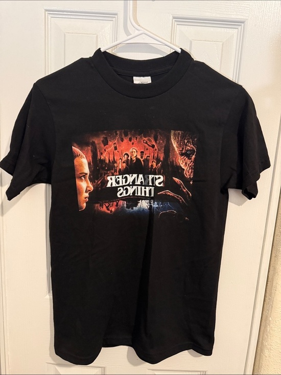Pro Club Other - Black Stranger Things Graphic Tee - Unbranded